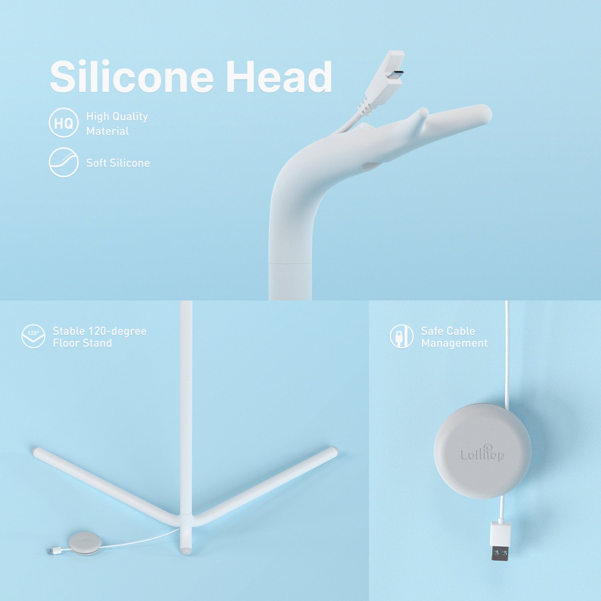 Lollipop Floor Stand