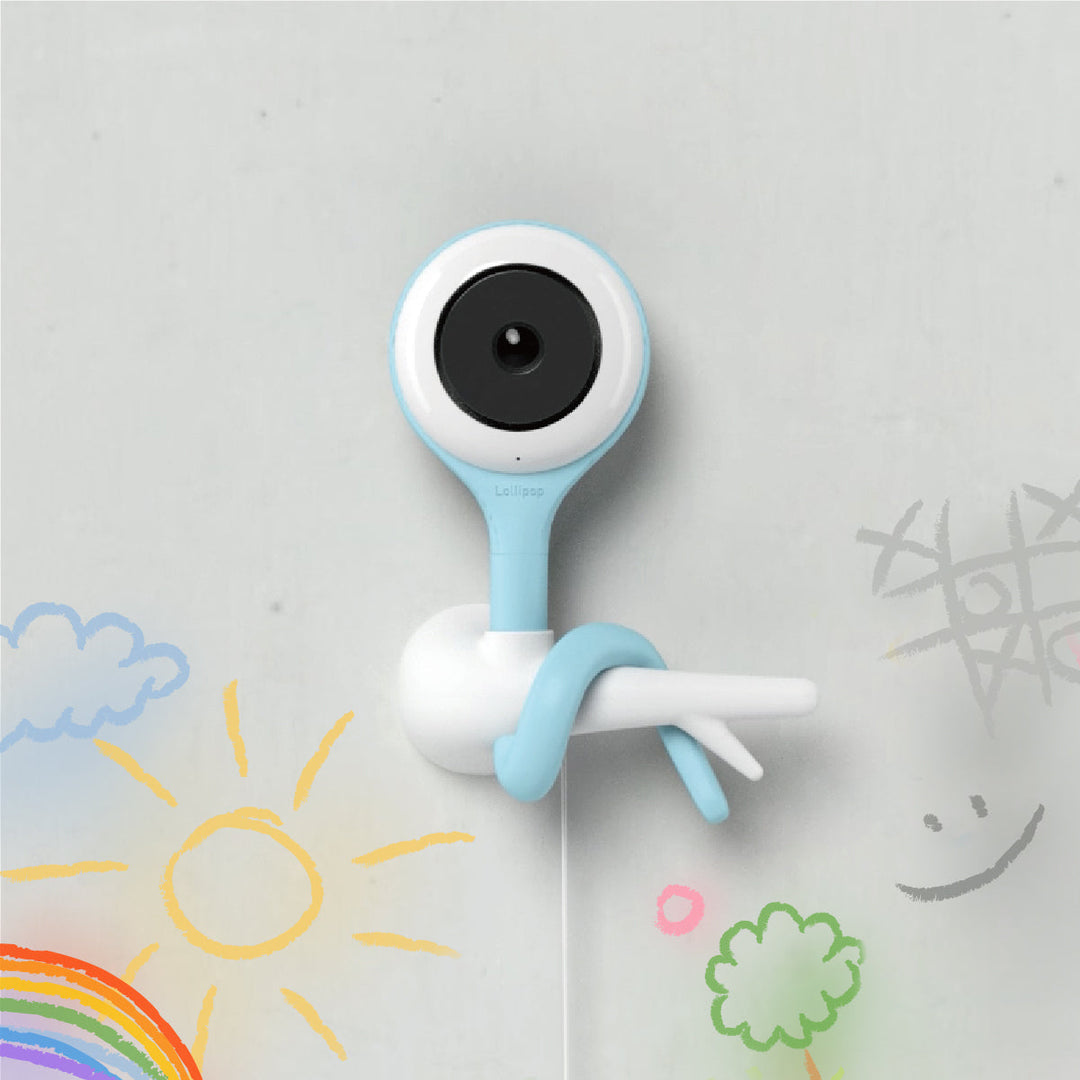 Lollipop Wall Mount Kit - Includes 3 adhesive hangers